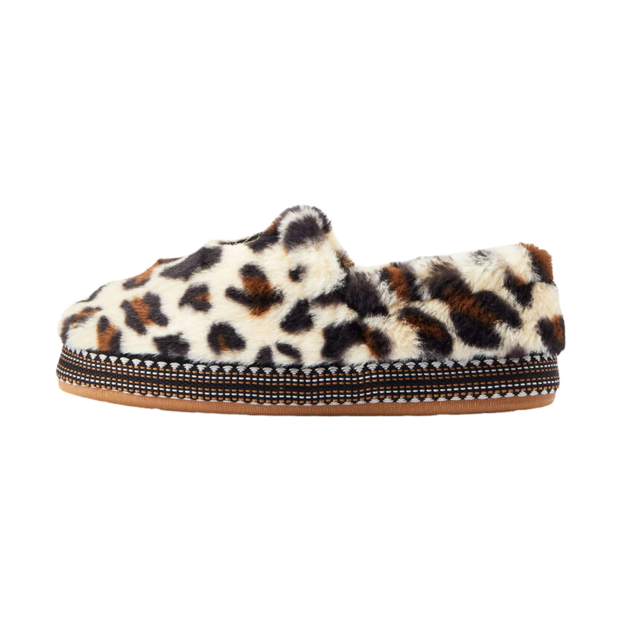 Ariat Women's Snuggle Slippers - Cream Leopard