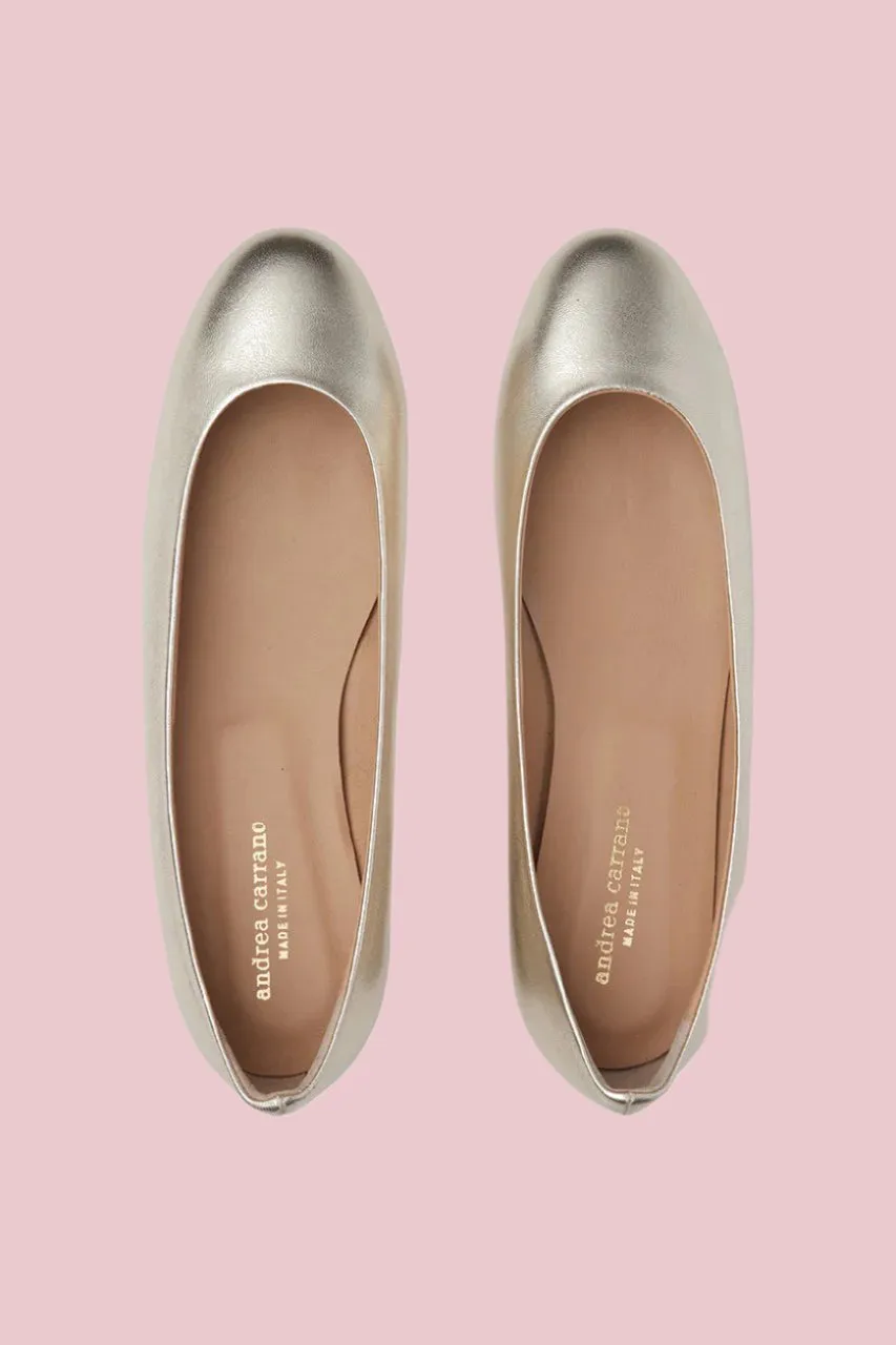 BABY GOLD LEATHER