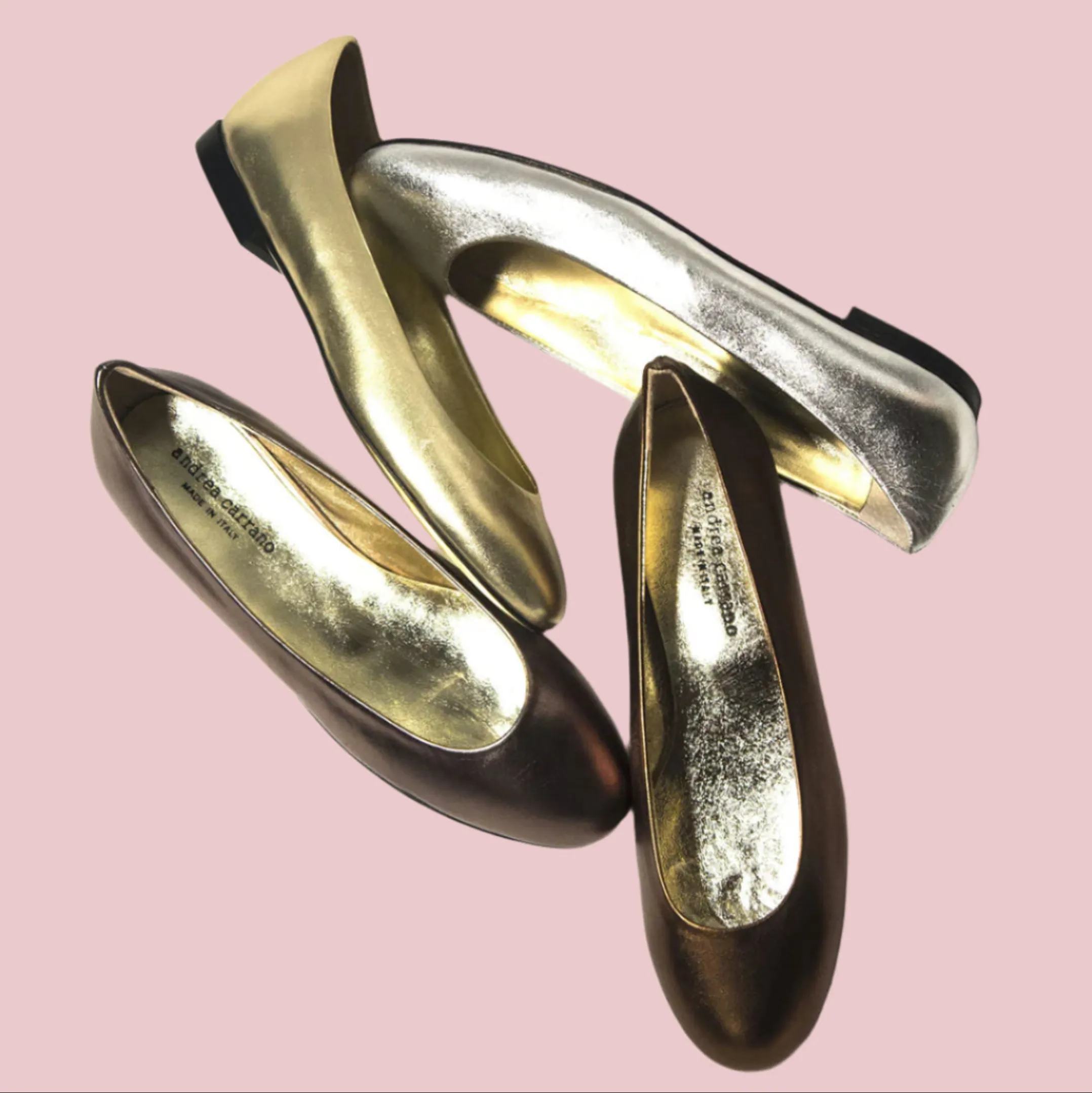 BABY GOLD LEATHER