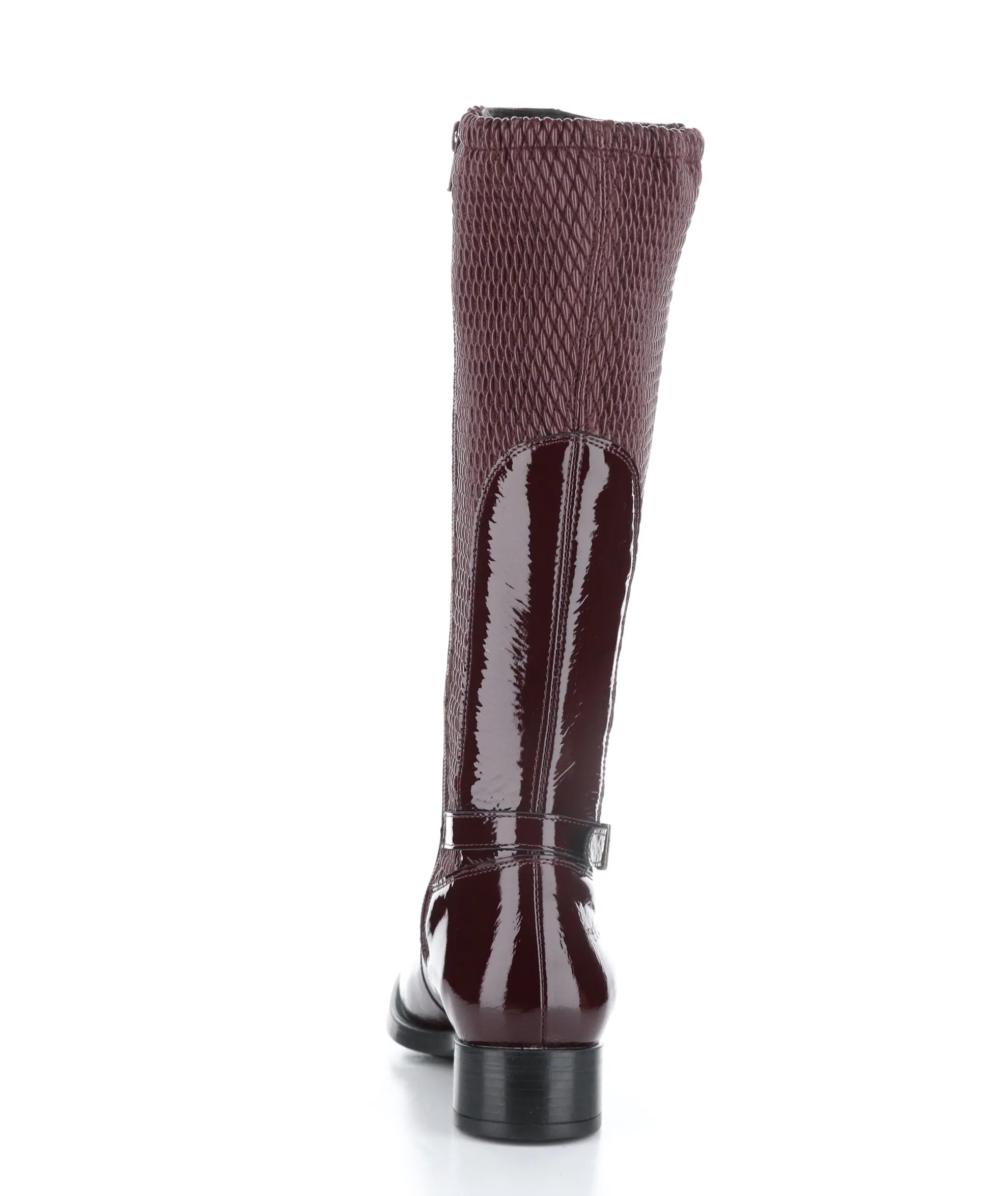 BAWN Bordo Zip Up Boots|BAWN Bottes avec Fermeture Zipp��e in Rouge