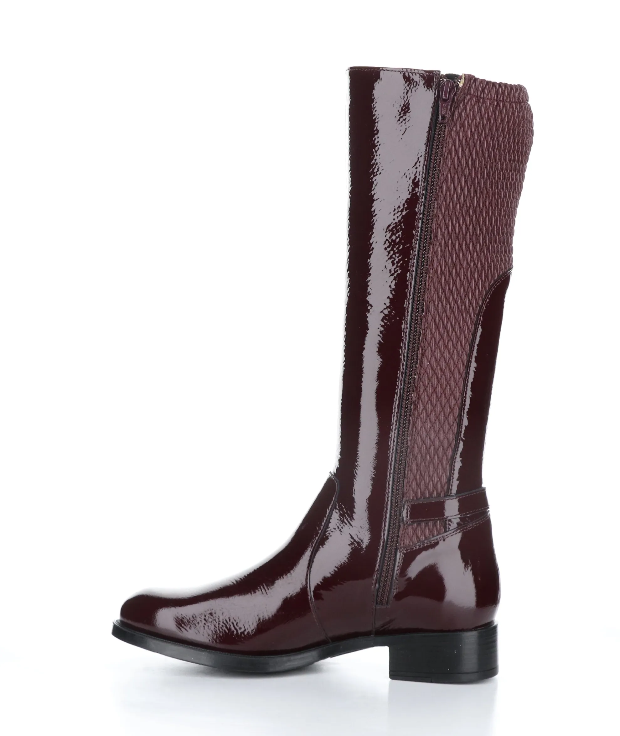 BAWN Bordo Zip Up Boots|BAWN Bottes avec Fermeture Zipp��e in Rouge