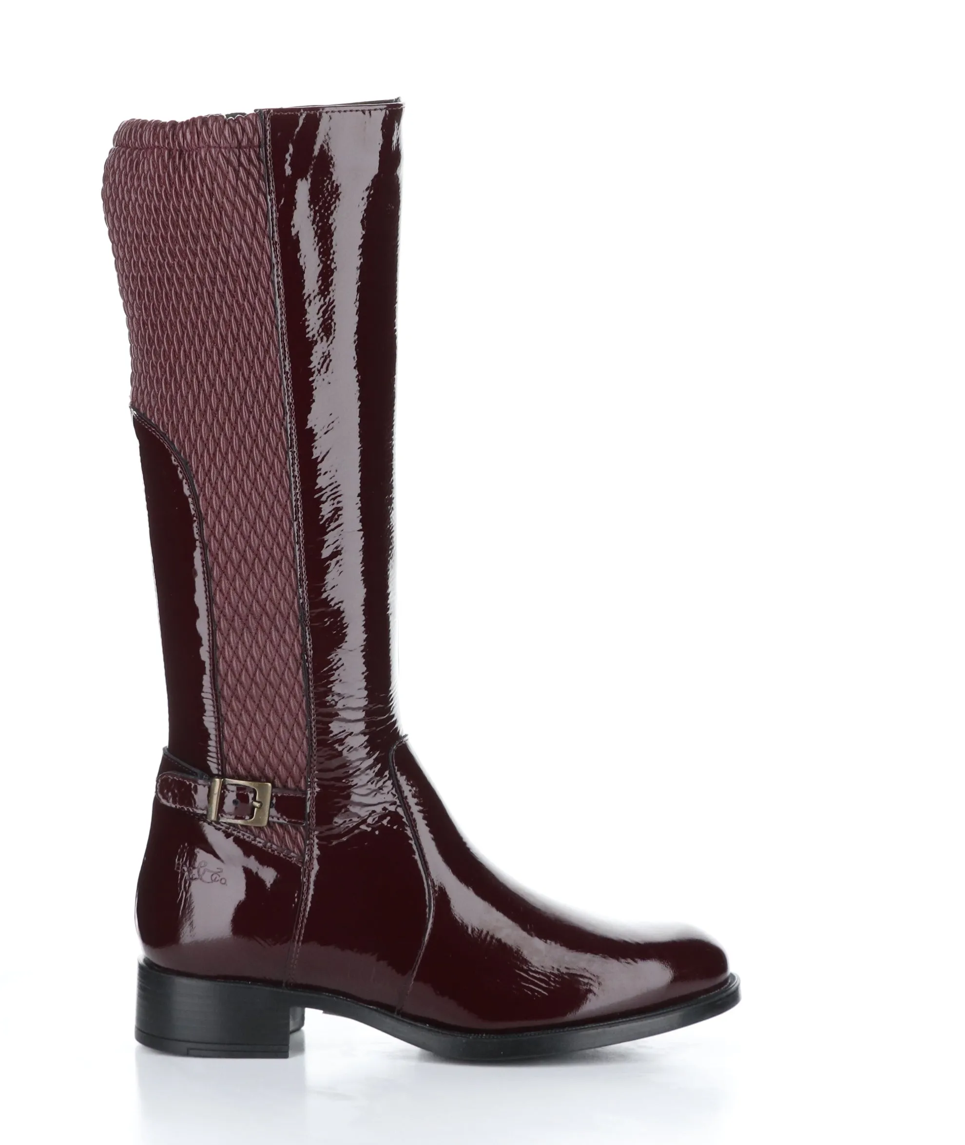 BAWN Bordo Zip Up Boots|BAWN Bottes avec Fermeture Zipp��e in Rouge