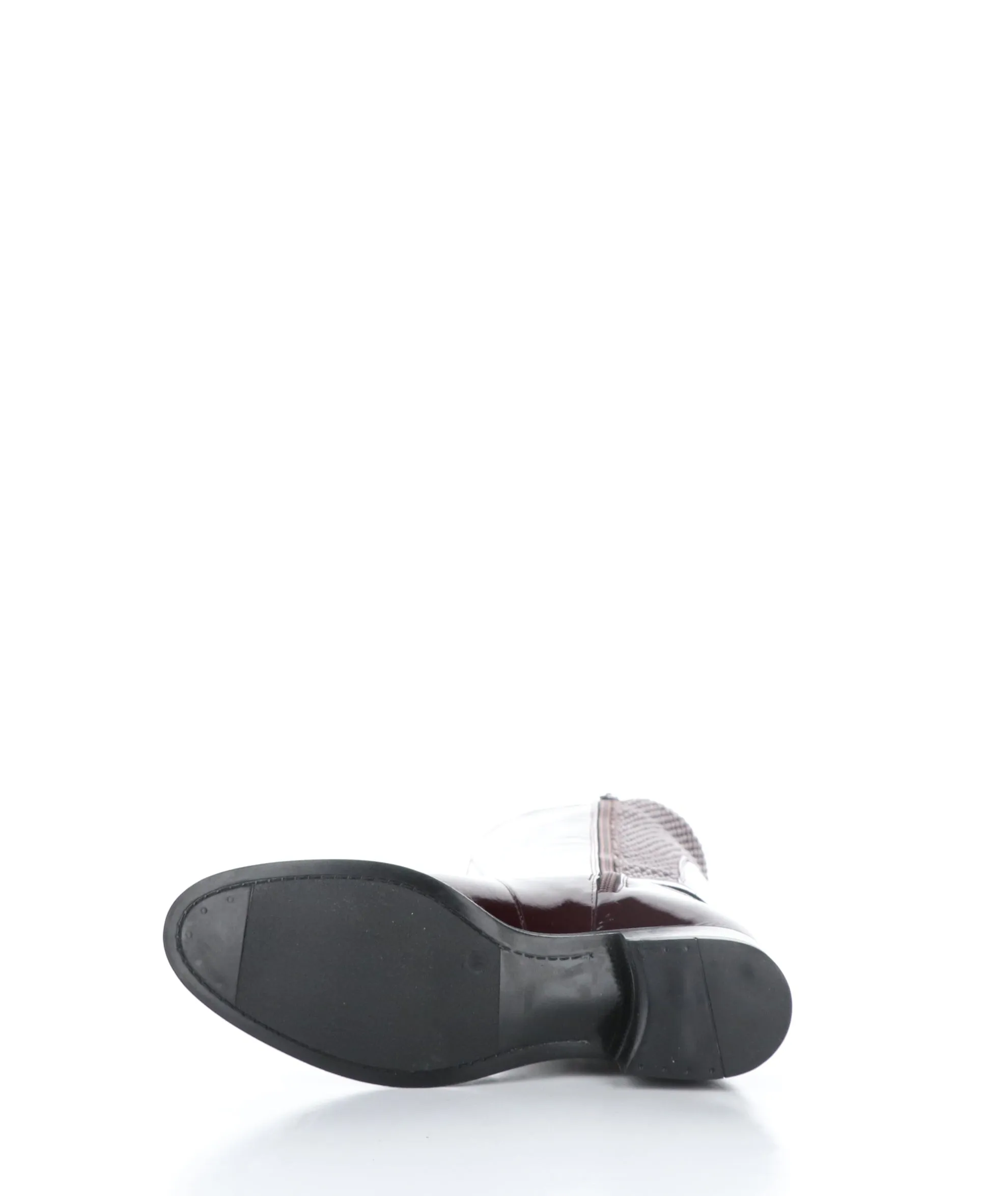 BAWN Bordo Zip Up Boots|BAWN Bottes avec Fermeture Zipp��e in Rouge
