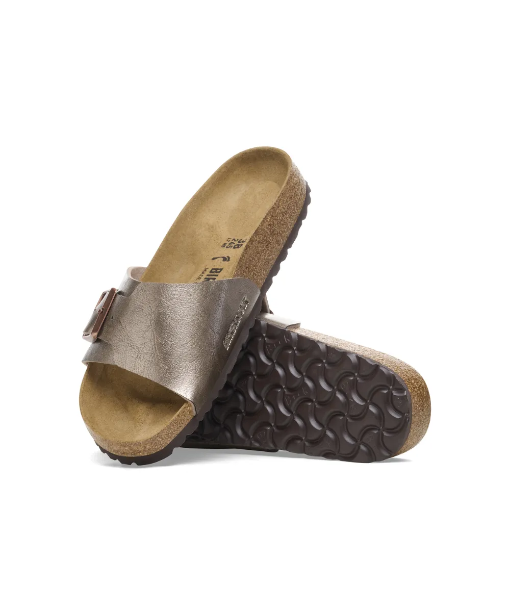 BIRKENSTOCK CATALINA NARROW FIT IN TAUPE