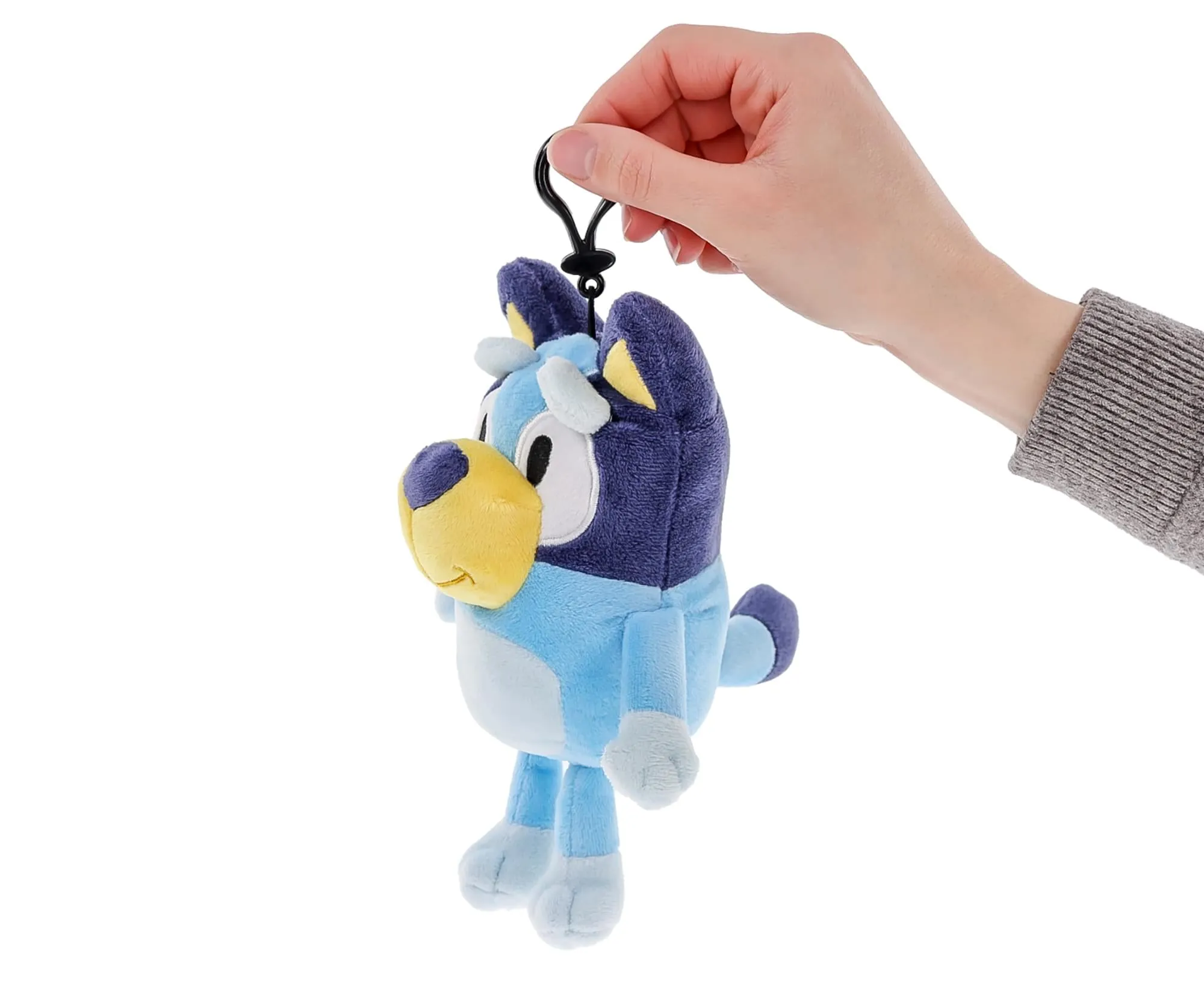 Bluey 8 Inch Zipper Plush with Backpack Clip