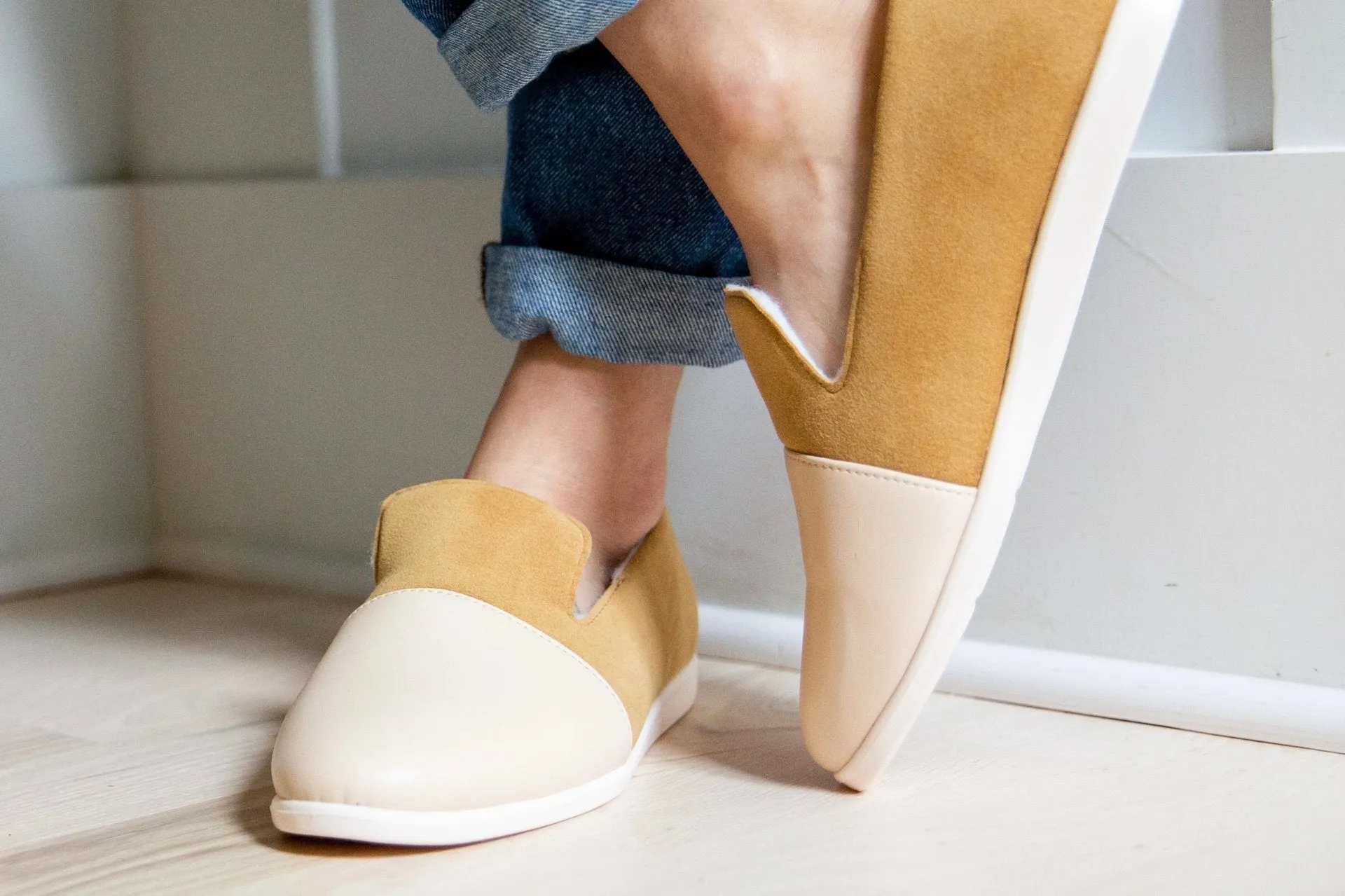 Blush / Cinnamon House Loafers