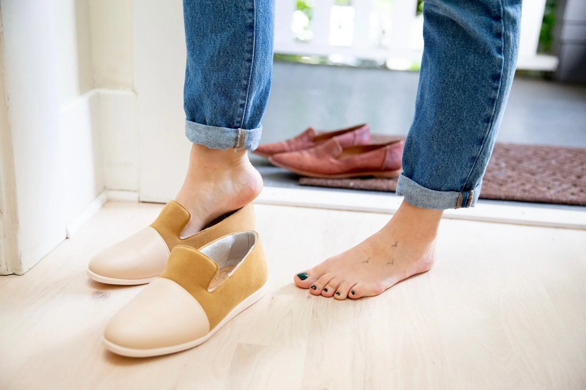 Blush / Cinnamon House Loafers