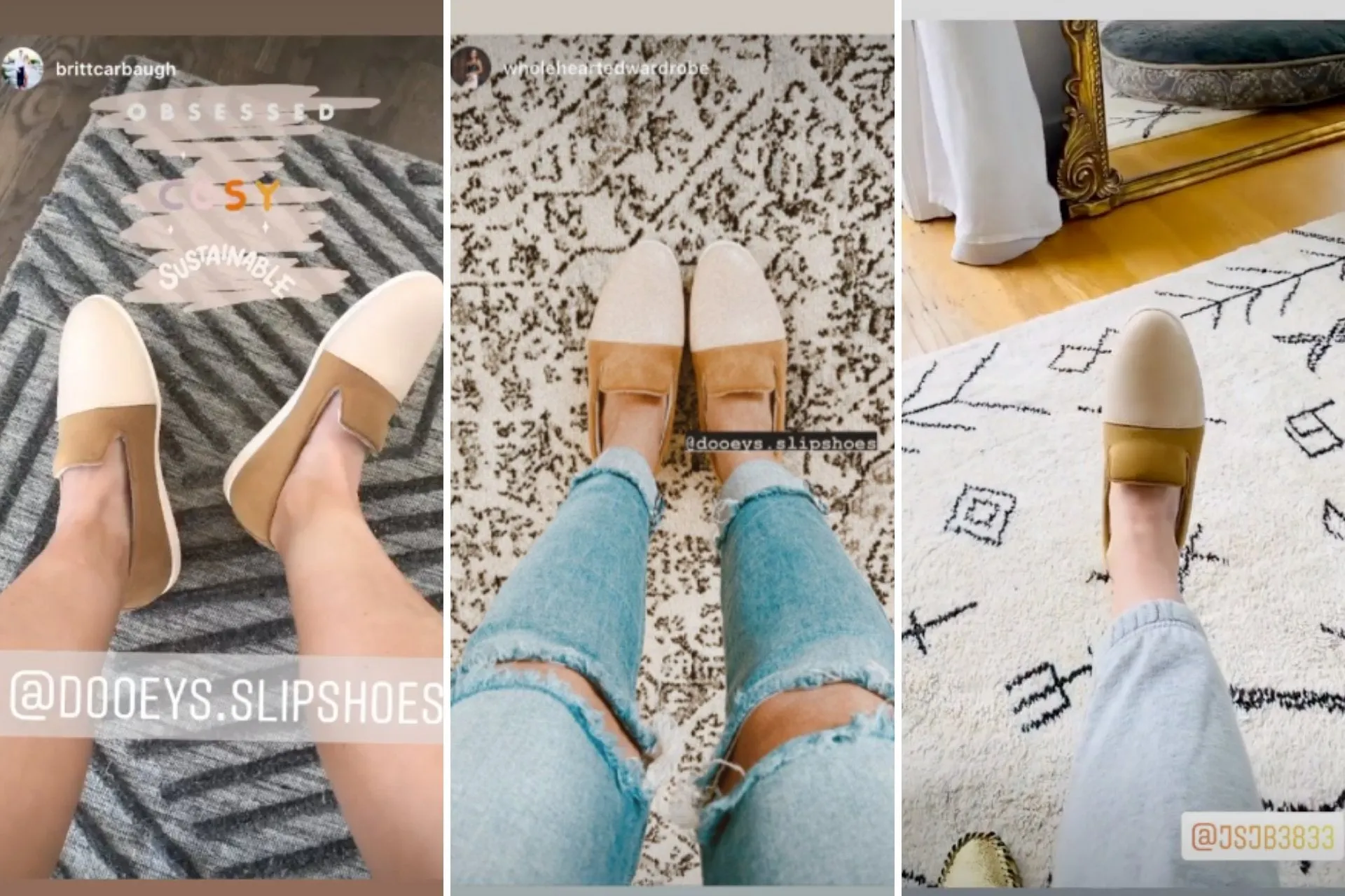 Blush / Cinnamon House Loafers