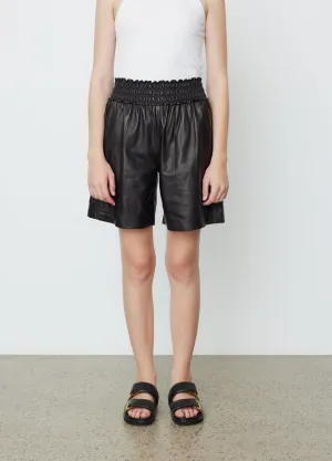 Callie Leather Shorts