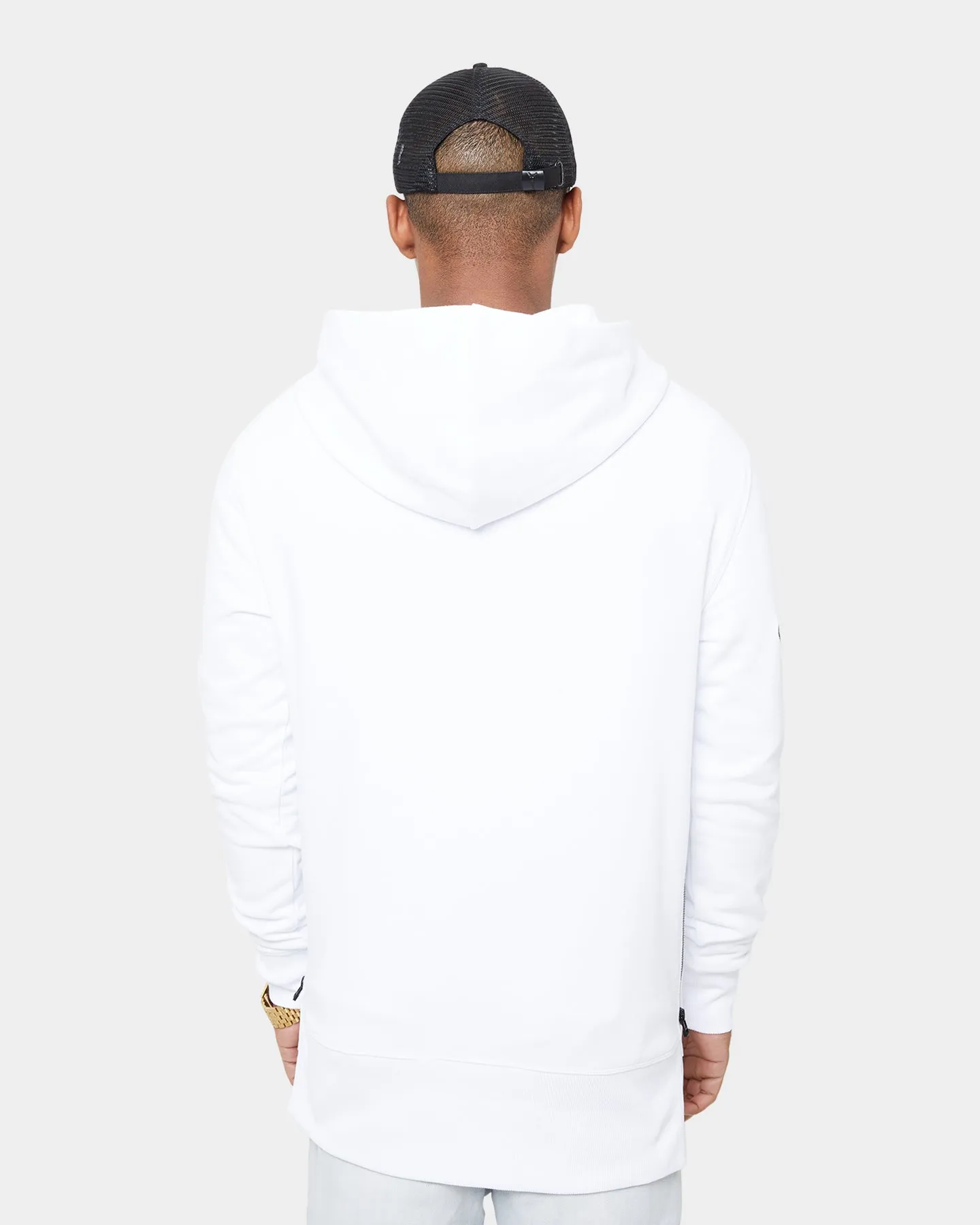 Carré Étoiles Raffine Hoodie White