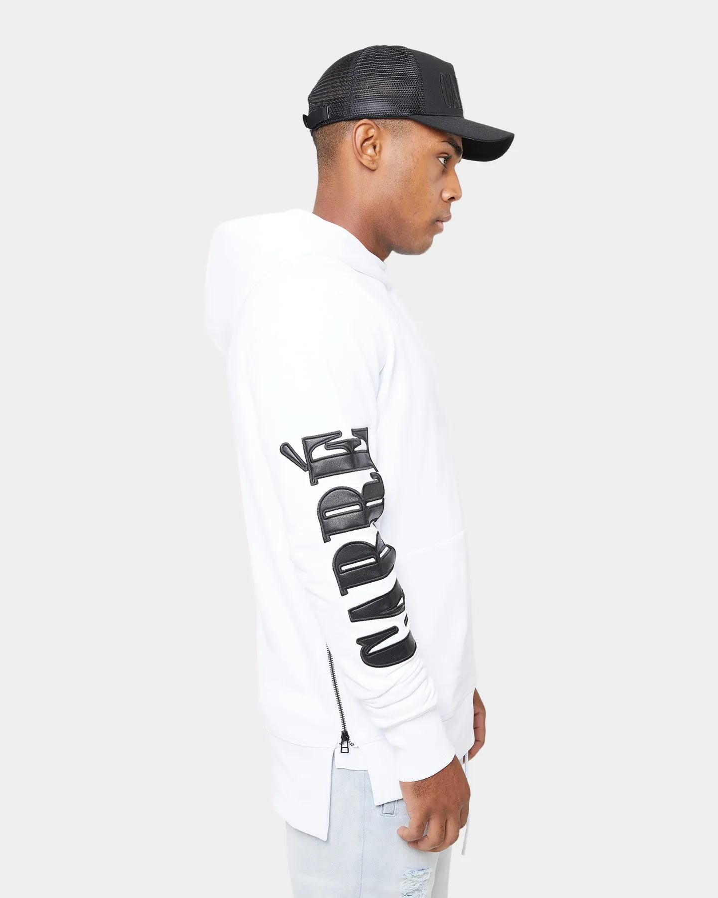 Carré Étoiles Raffine Hoodie White