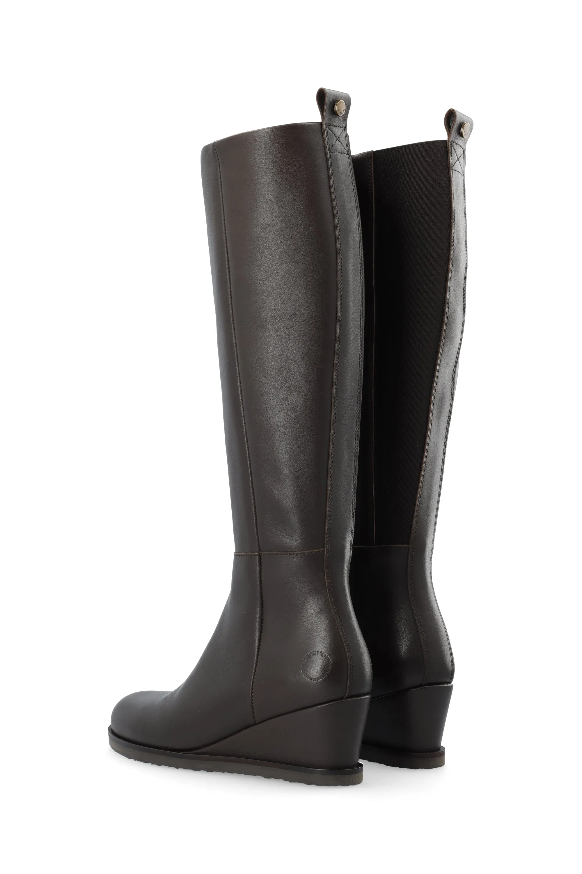 CASDONNA TALL BOOT - Coffee