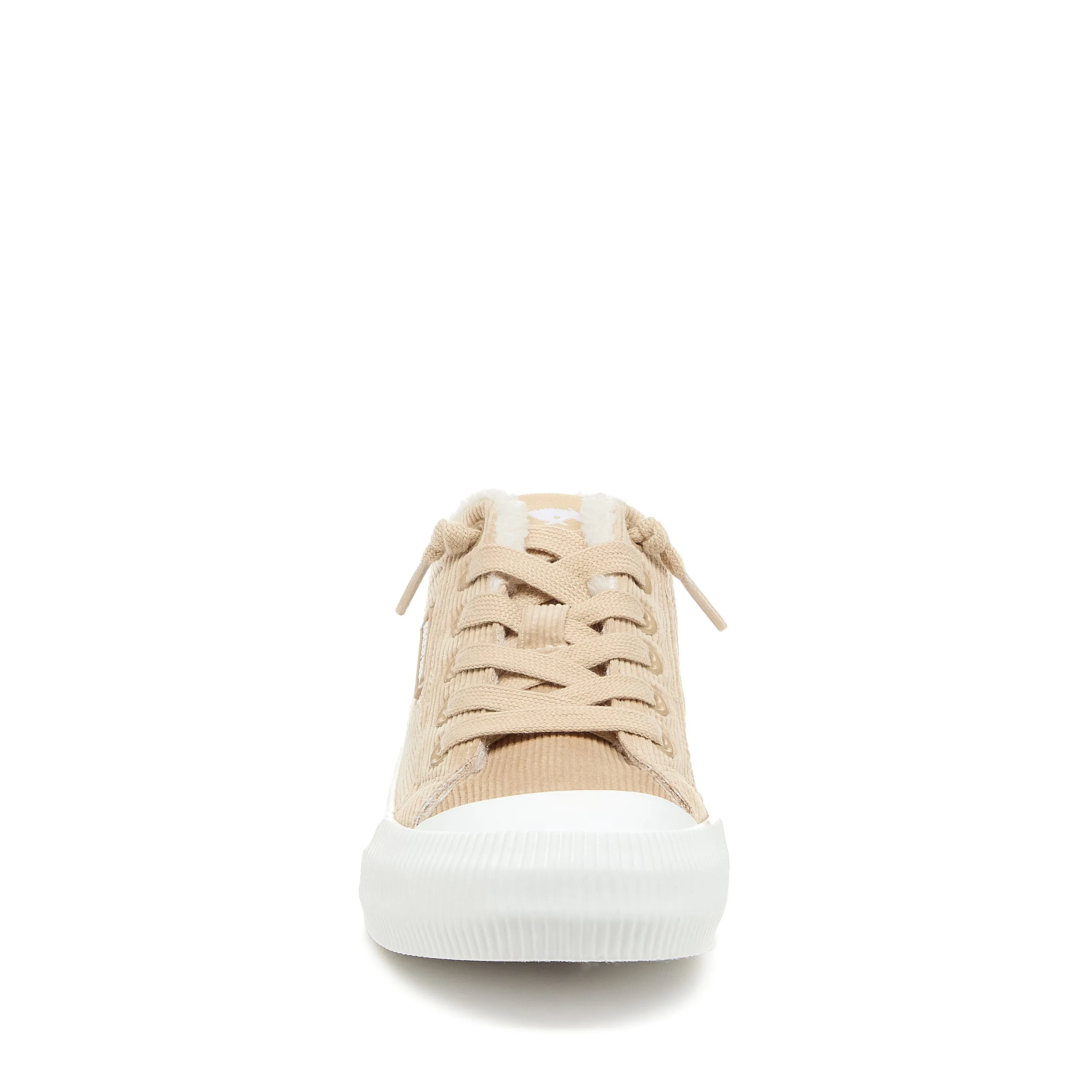 Cheery Natural Corduroy Mule Trainers