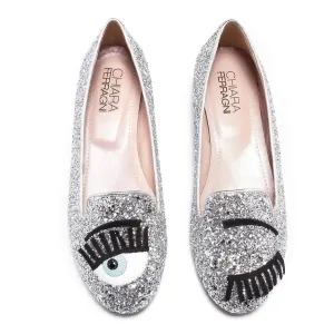Chiara Ferragni Flirting Italian Leather Flats (4 Colors)