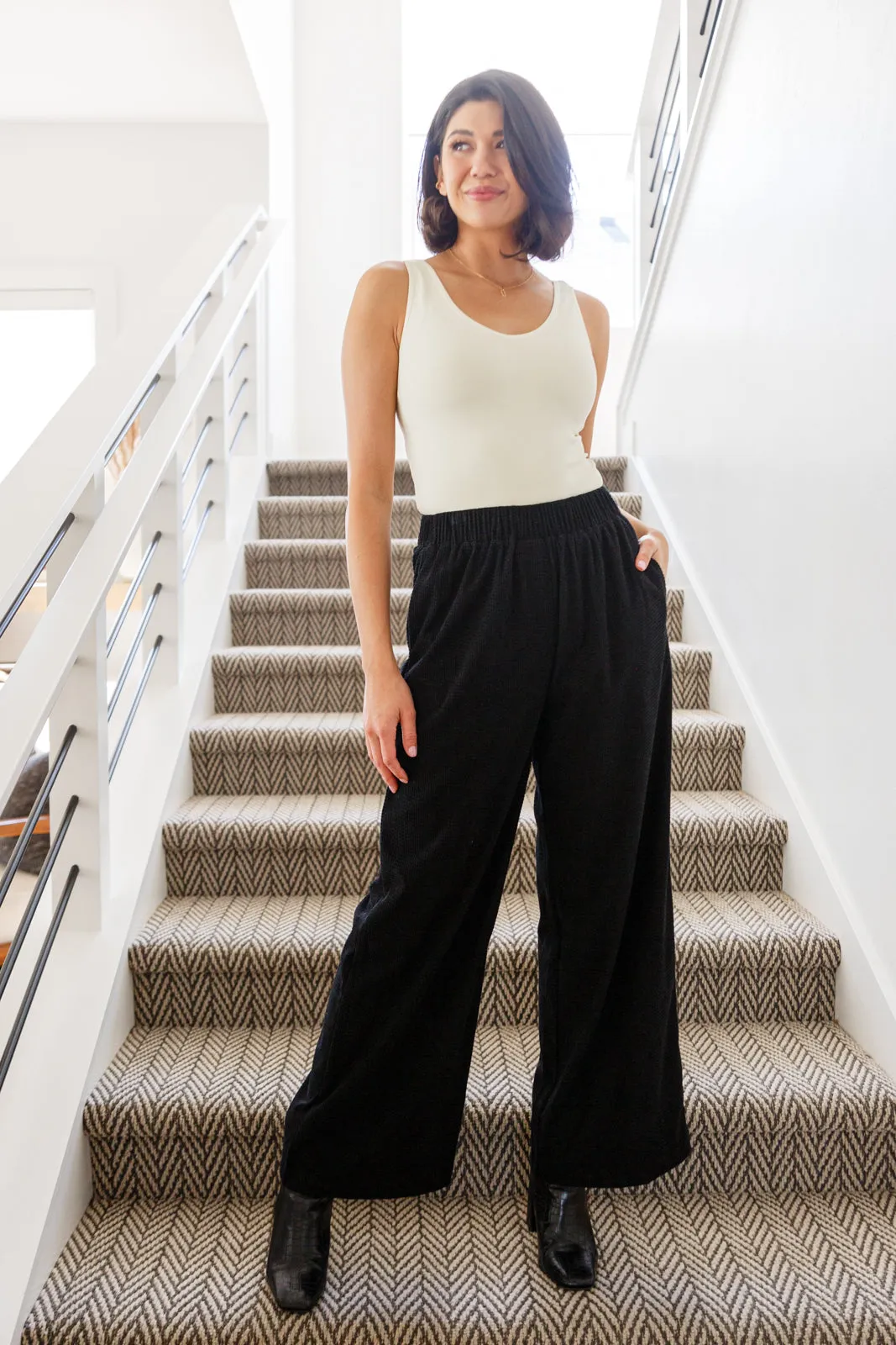 Come Rain or Shine Wide Leg Pants - 11/1/2024