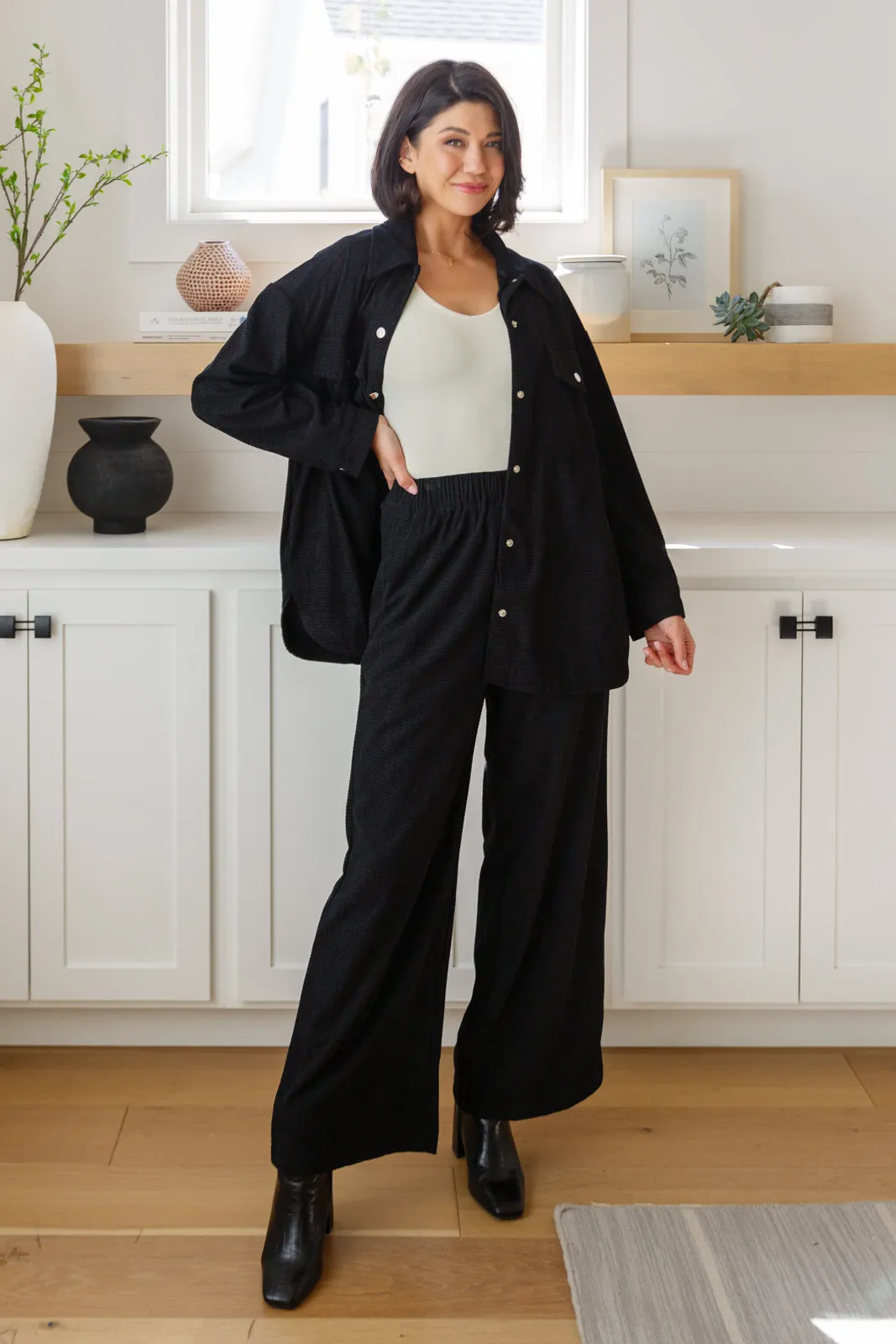 Come Rain or Shine Wide Leg Pants - 11/1/2024