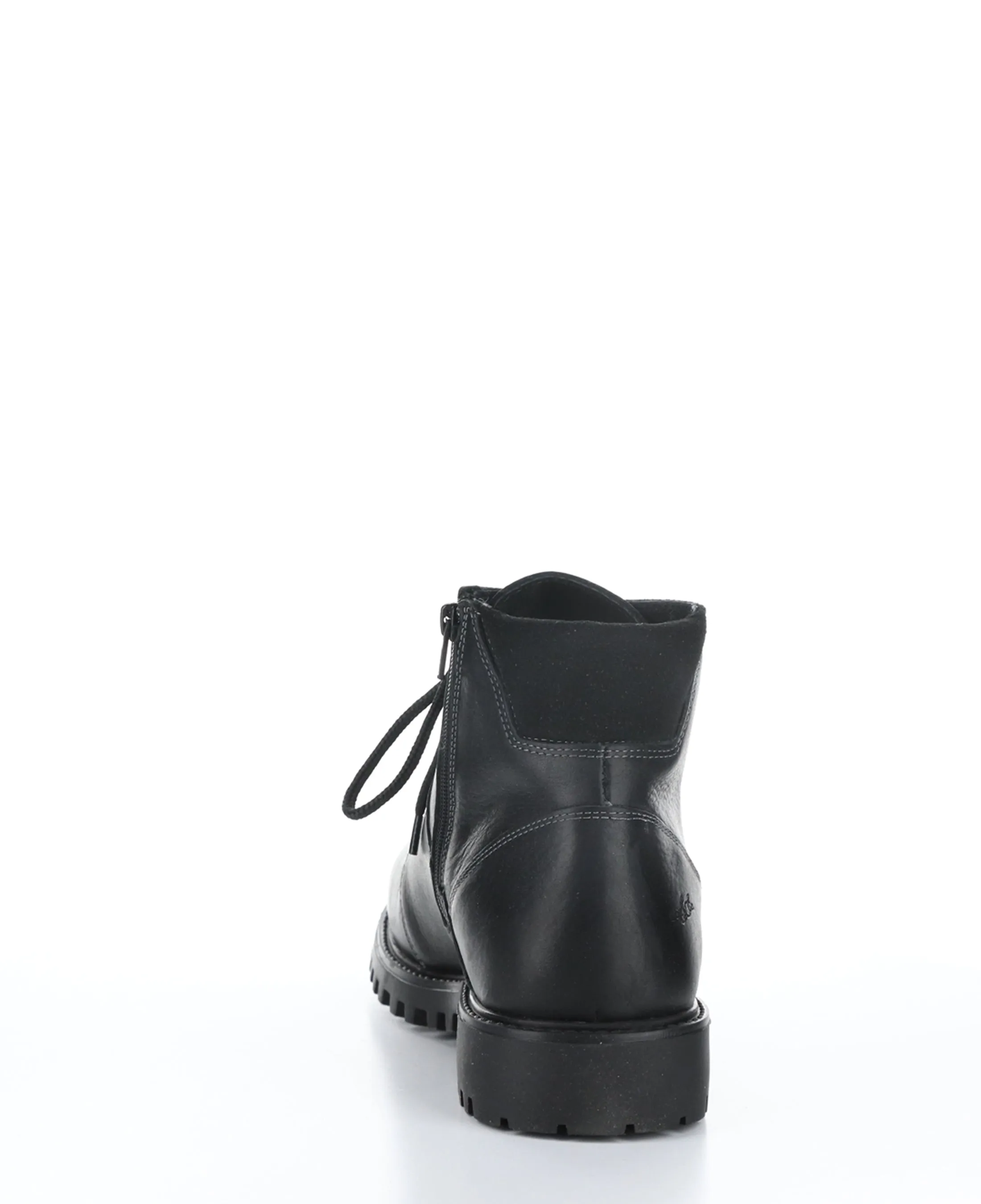 DAWSON Black Zip Up Boots|DAWSON Bottes avec Fermeture Zipp��e in Noir