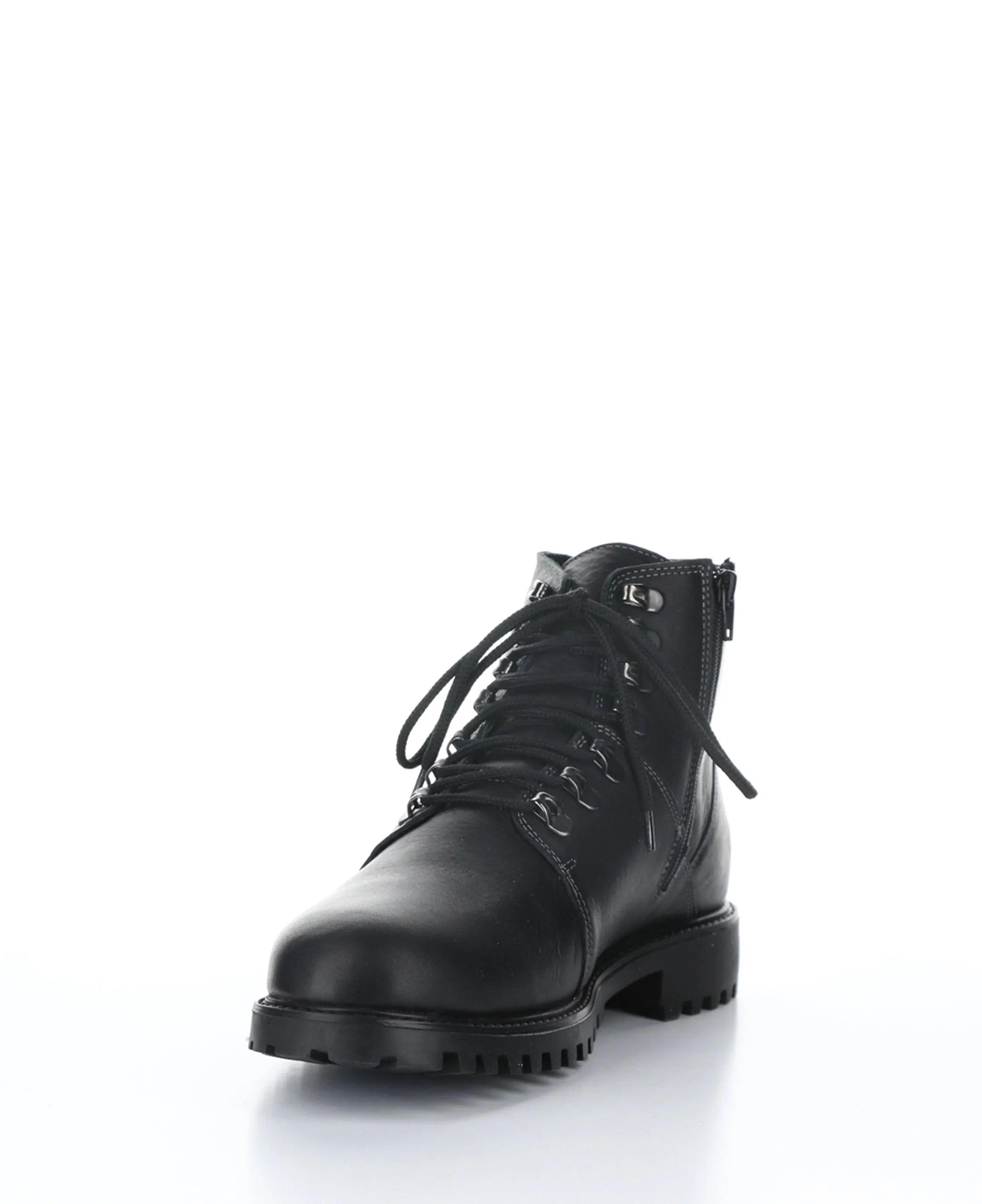 DAWSON Black Zip Up Boots|DAWSON Bottes avec Fermeture Zipp��e in Noir