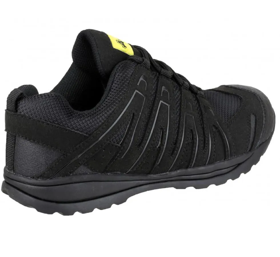 FS40c Amblers Safety Black Composite Mesh Trainers