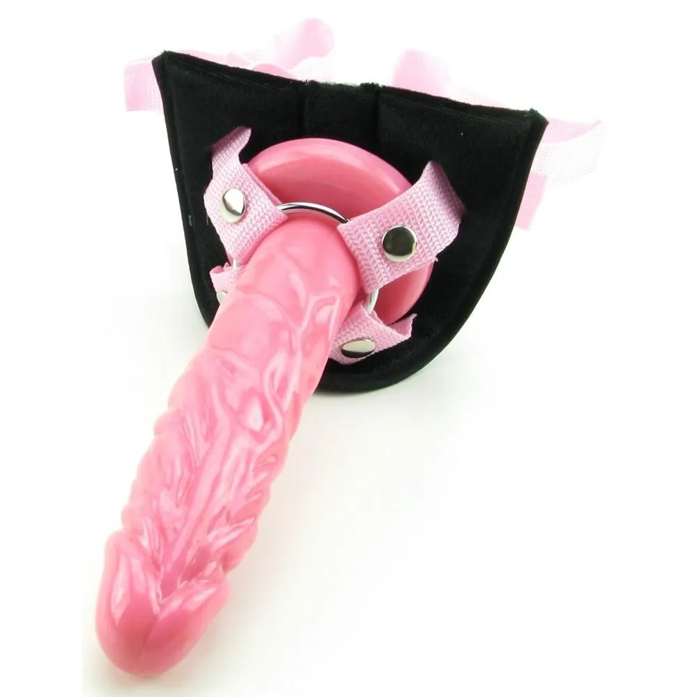 Ginas Pink Harness With Stud