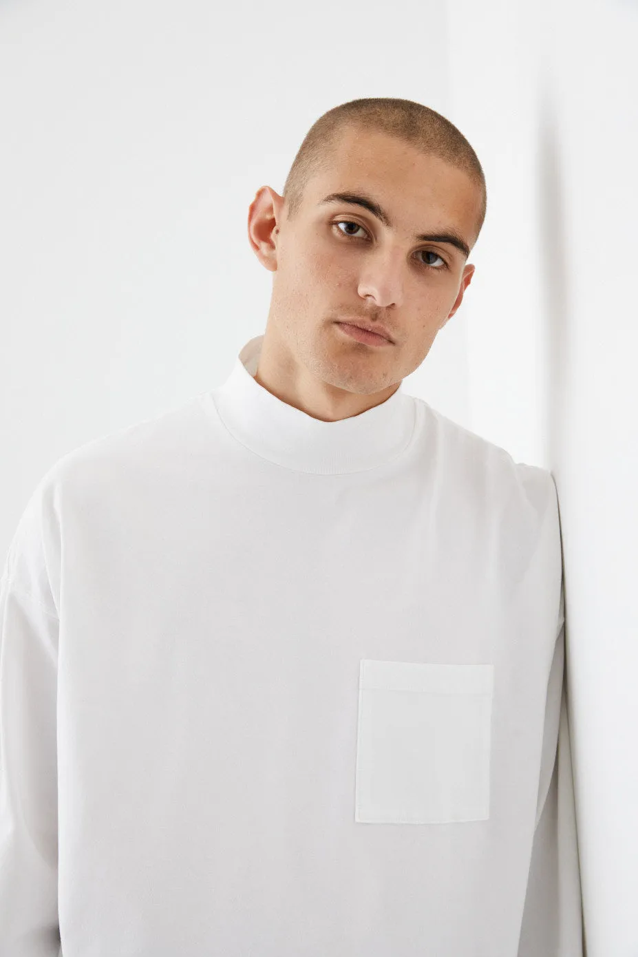 High Neck Long Sleeve T-Shirt