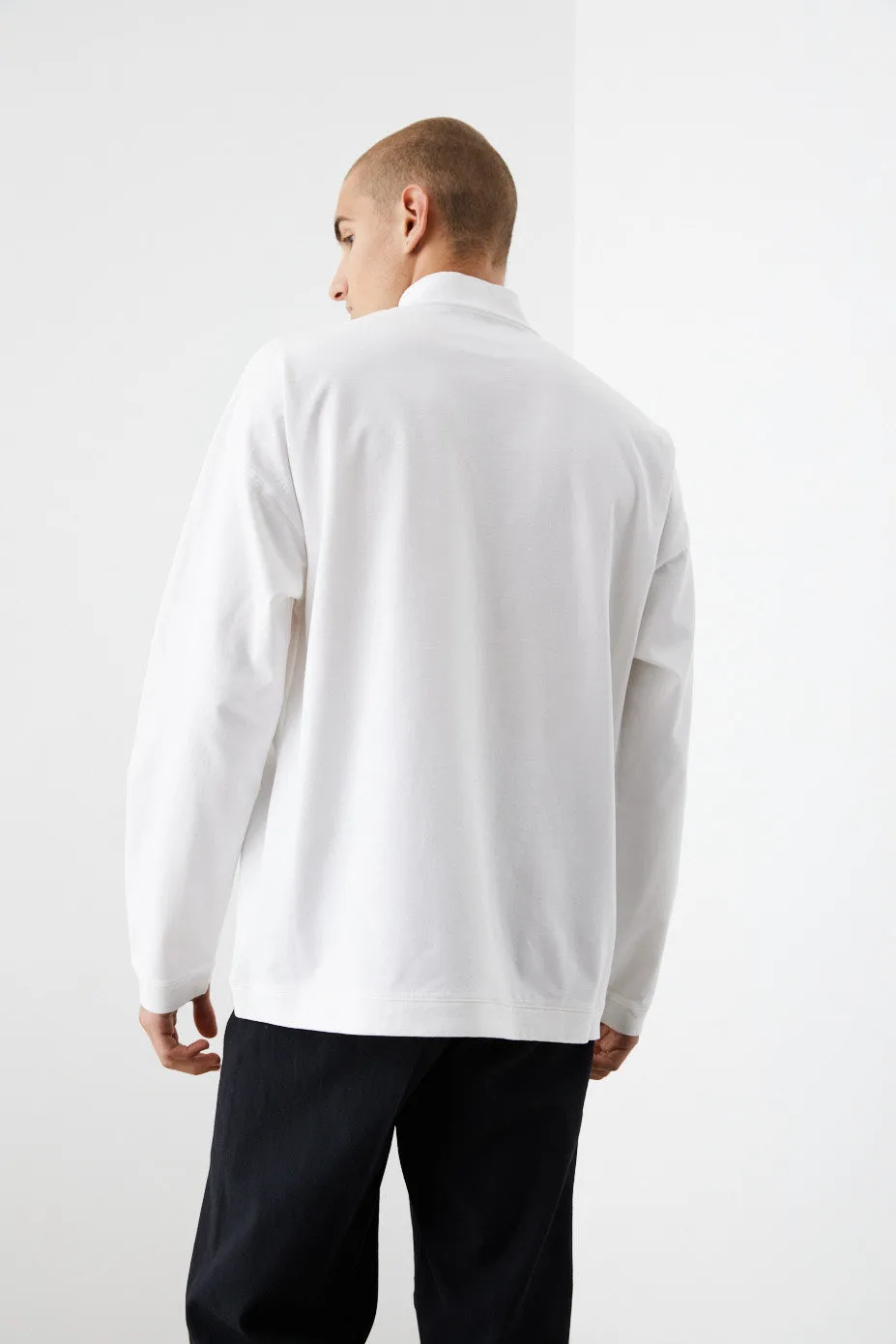 High Neck Long Sleeve T-Shirt