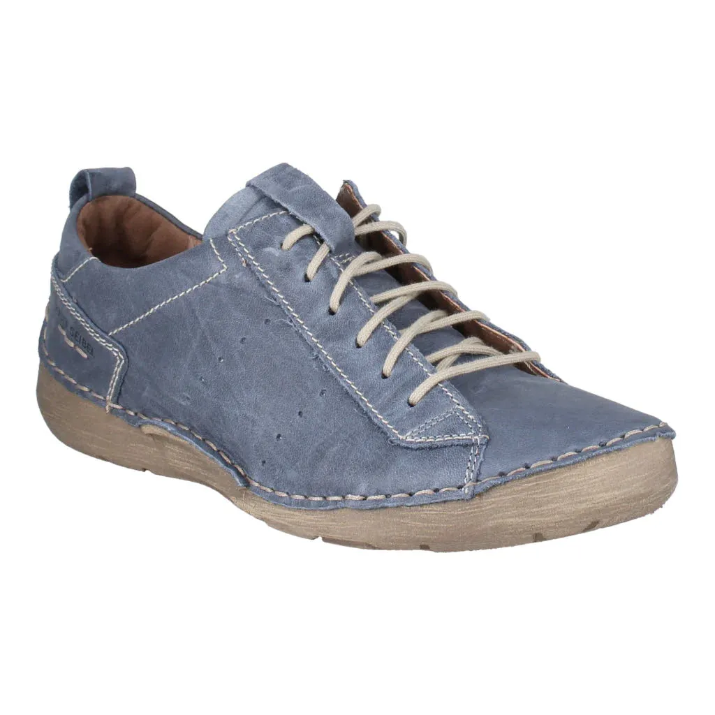 Josef Seibel Women's Fergey 56 Casual Leather Shoes Blue