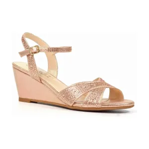 Lunar Jordana Occasion Wear Shoe GOLD FLJ002RD