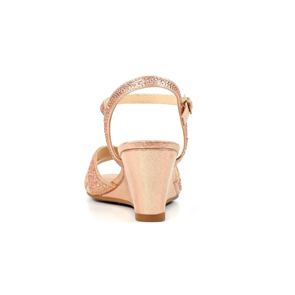Lunar Jordana Occasion Wear Shoe GOLD FLJ002RD