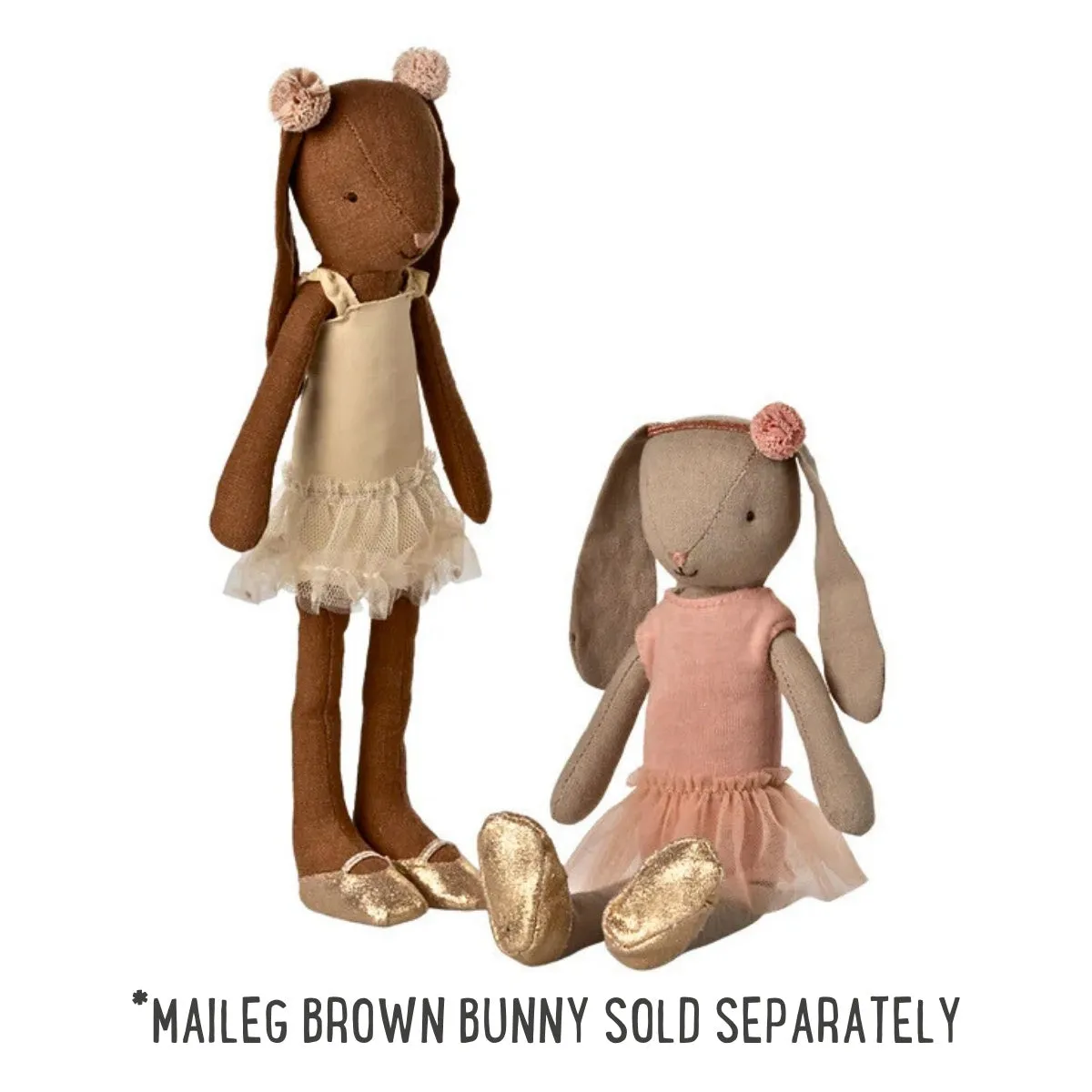 Maileg Bunny Size 2 Ballet Suit And Skirt Rose Pink (2025)