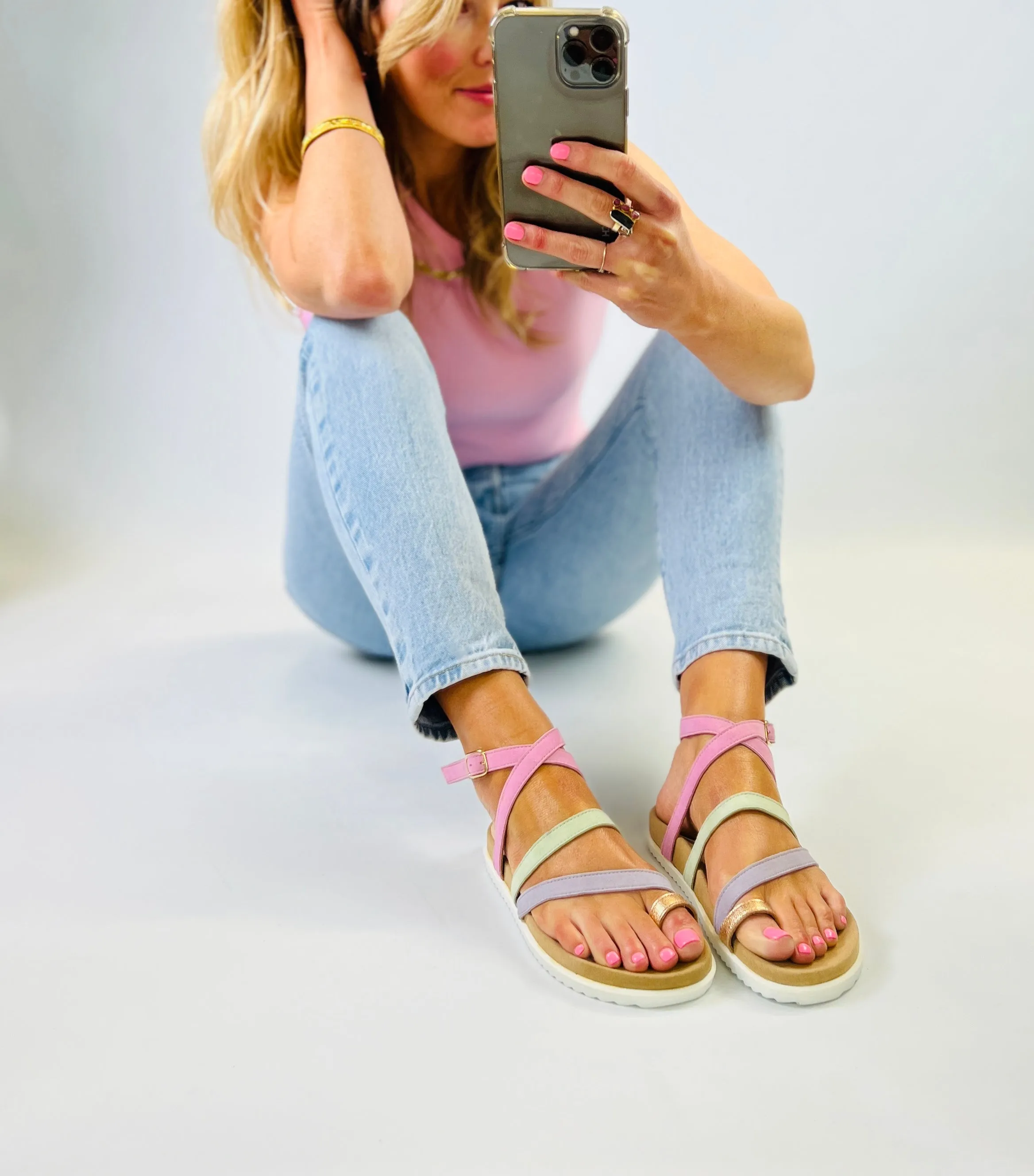 Neapolitan gladiator sandals