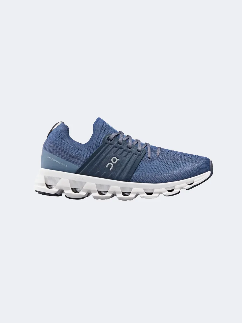 On Cloudswift Men Running Shoes Denim/Midnight