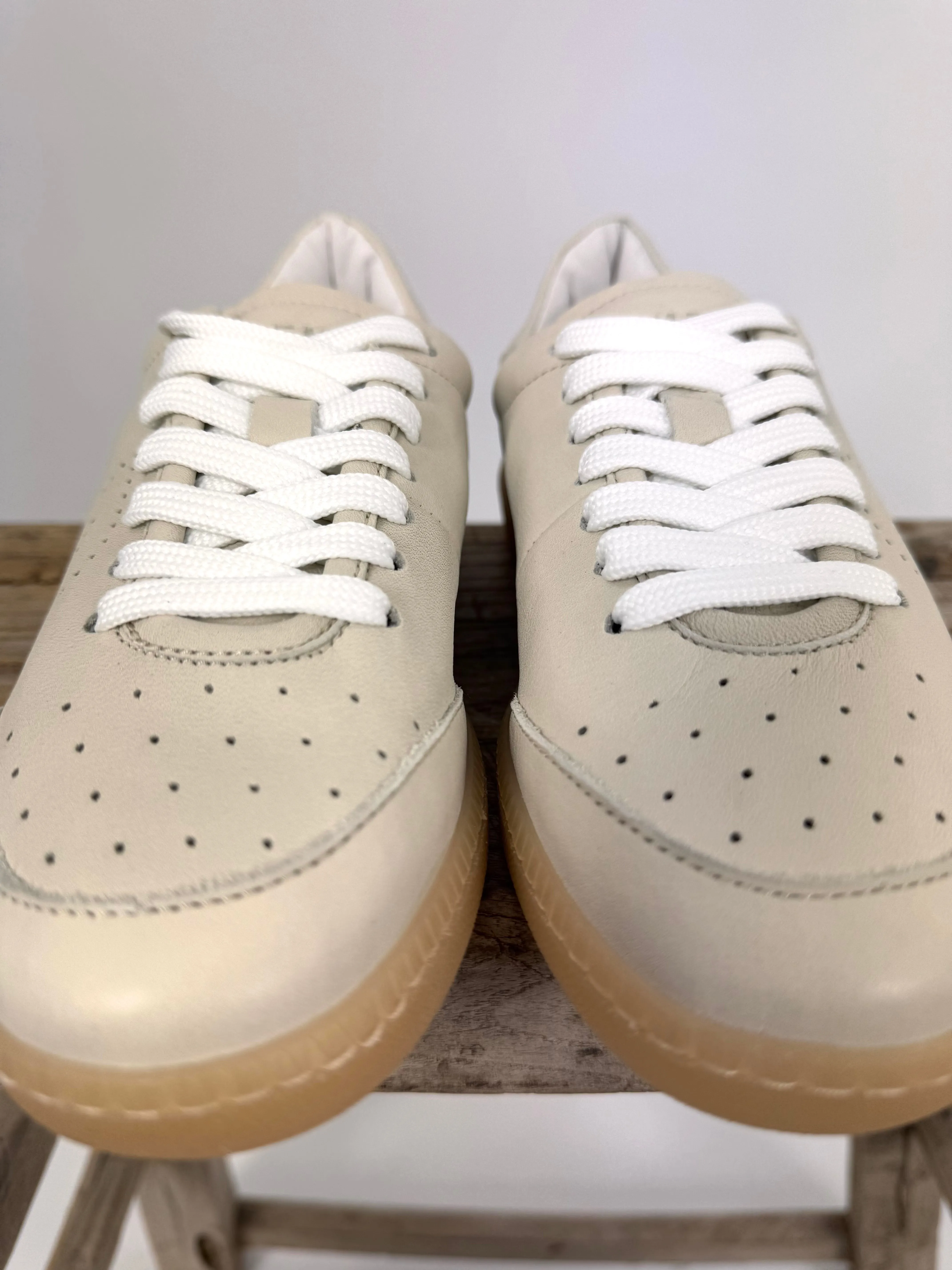 Pavement Vanda Trainers Beige