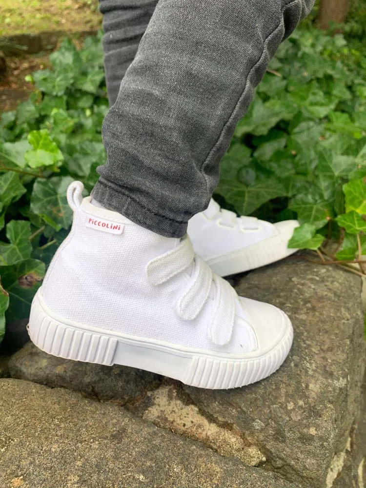 piccolini original high top sneaker - white
