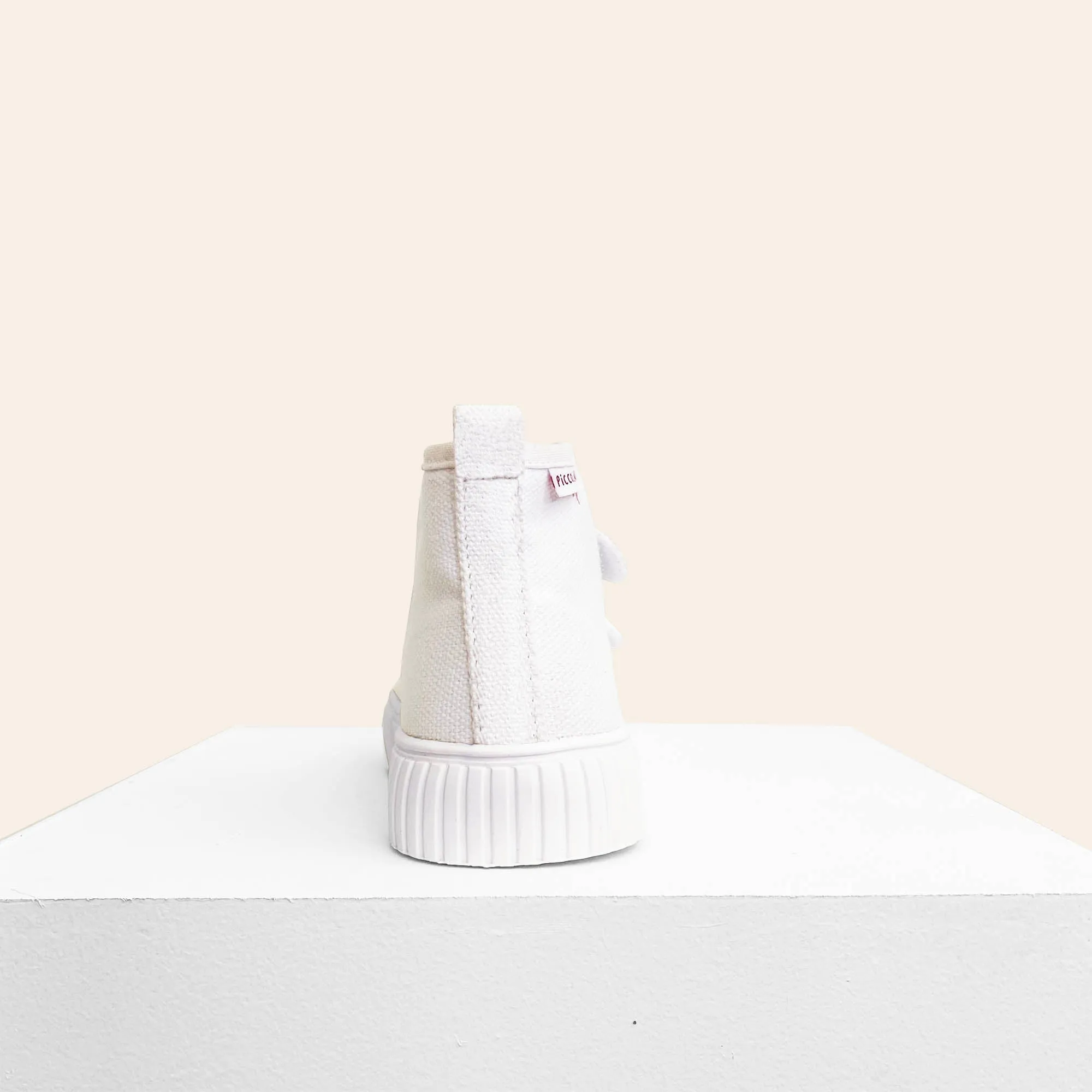 piccolini original high top sneaker - white