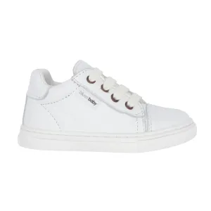 "Jack" Boys White Lace Up Trainer.
