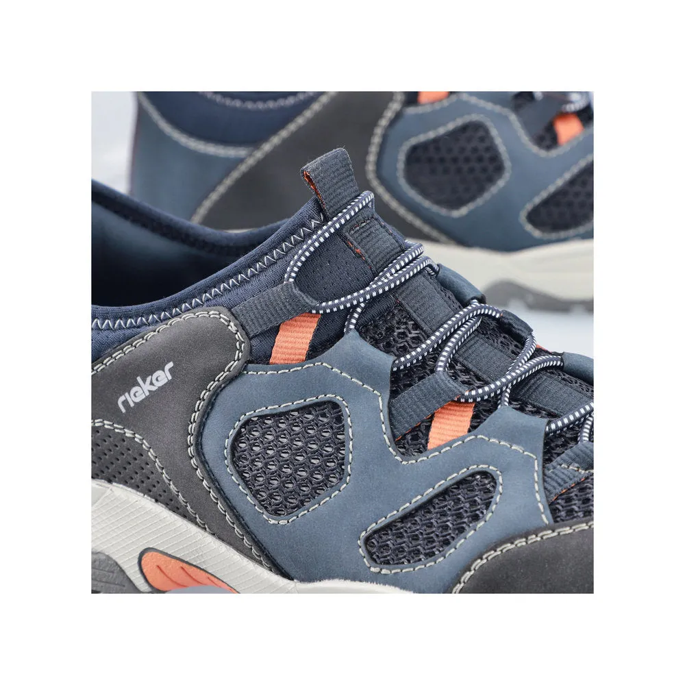 Rieker Mens Pull On Sneaker