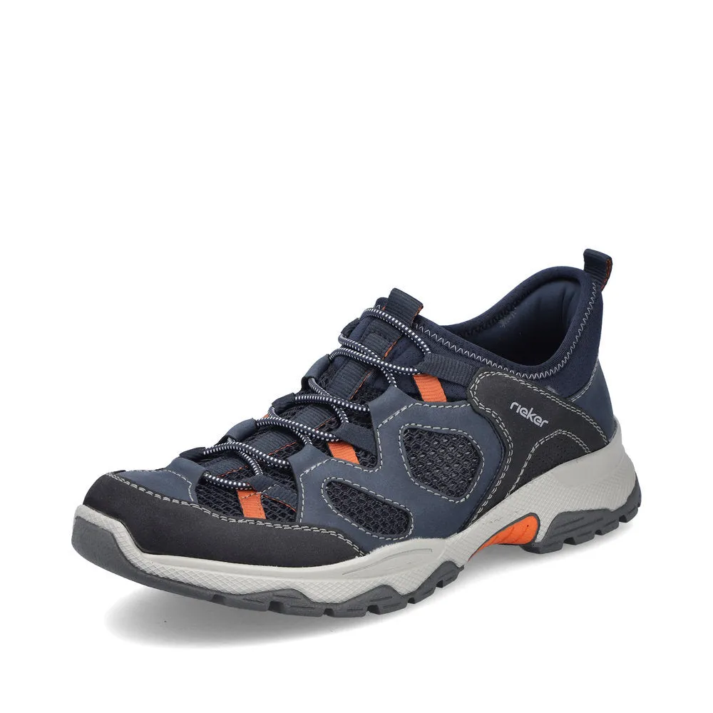 Rieker Mens Pull On Sneaker