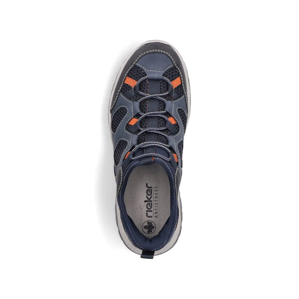 Rieker Mens Pull On Sneaker