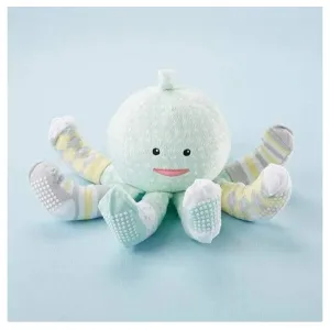 Sock T. Pus Octopus Plush Plus Four Pairs of Socks for Baby