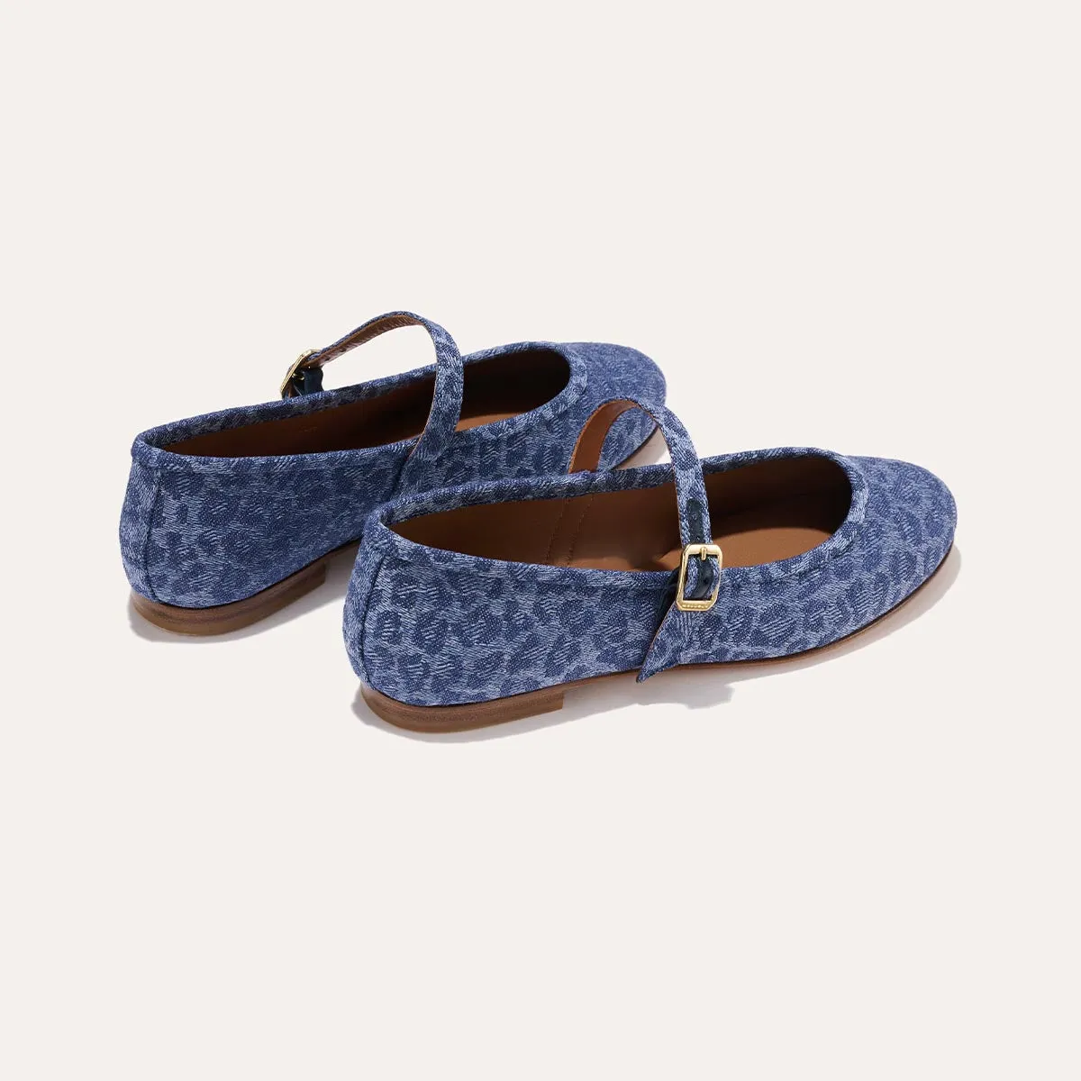 The Demi Jane - Leopard Denim