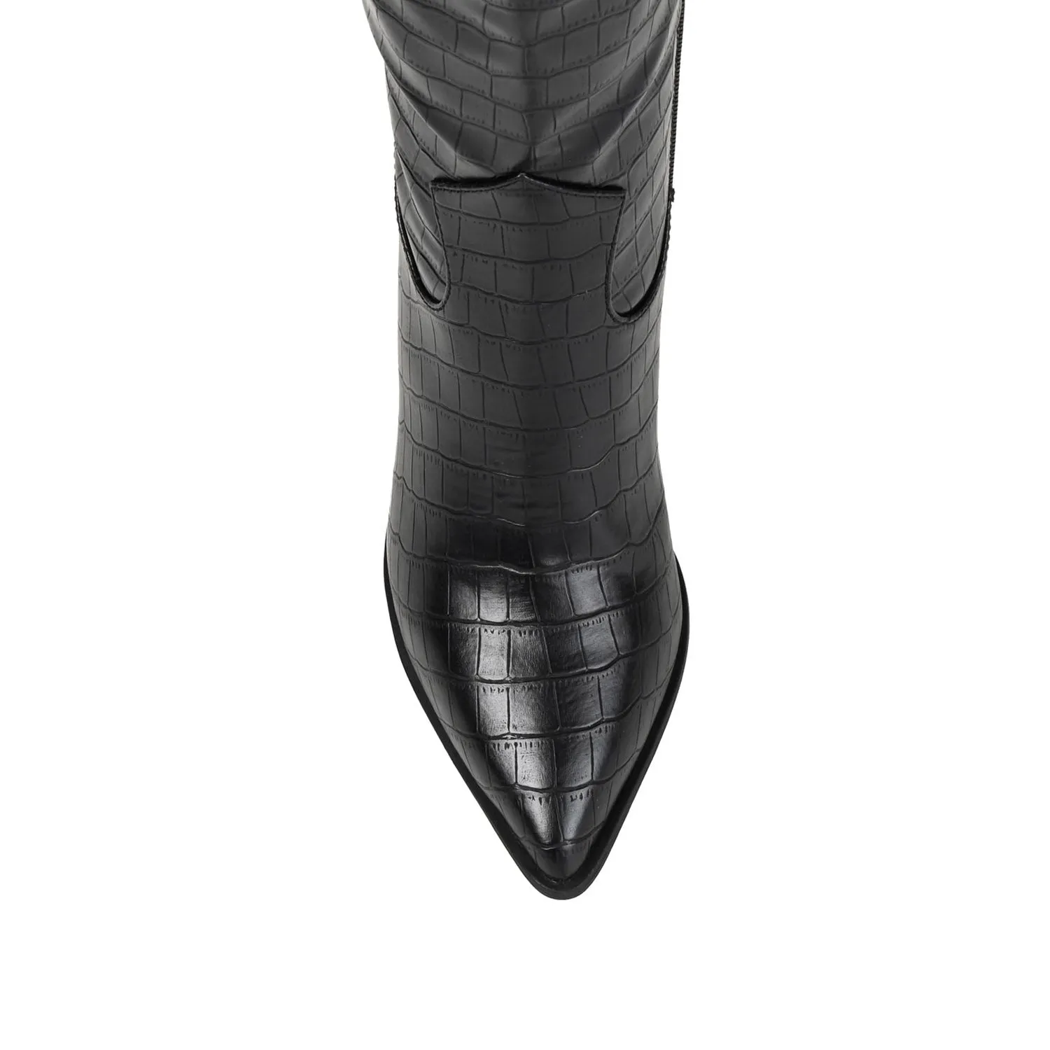THERESE BOOTS IN WIDE WIDTH (FOOTBED)