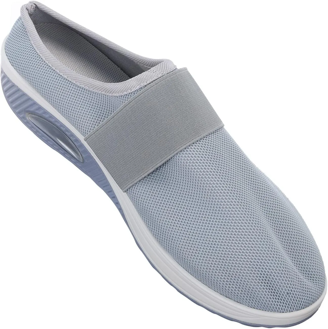 Women's Fashion Sneaker Mesh Slip On Black Non Slip Shoes for Women Comfortable White Running Shoes Men Suede Loafers Women Fashion Sneakers for Women