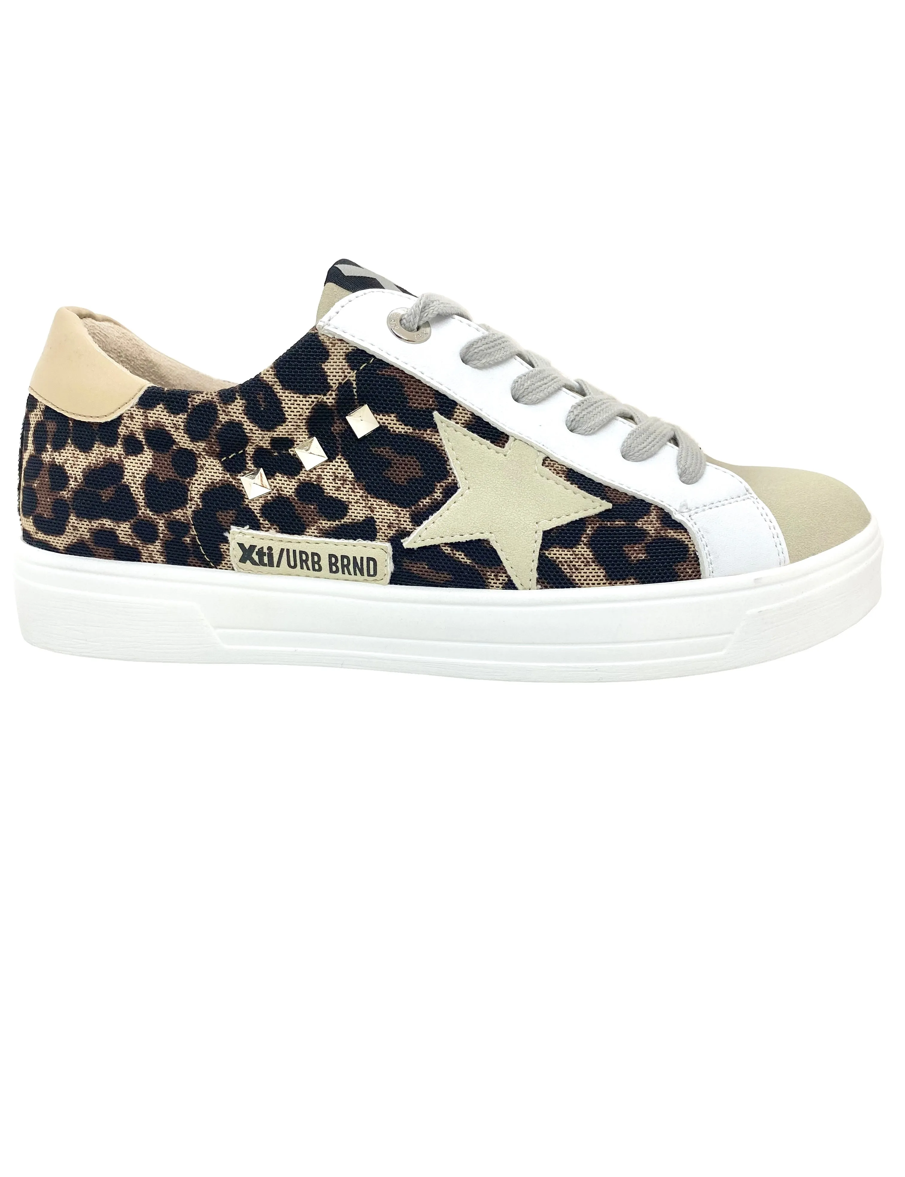 XTI Ladies Lace Up Sneaker