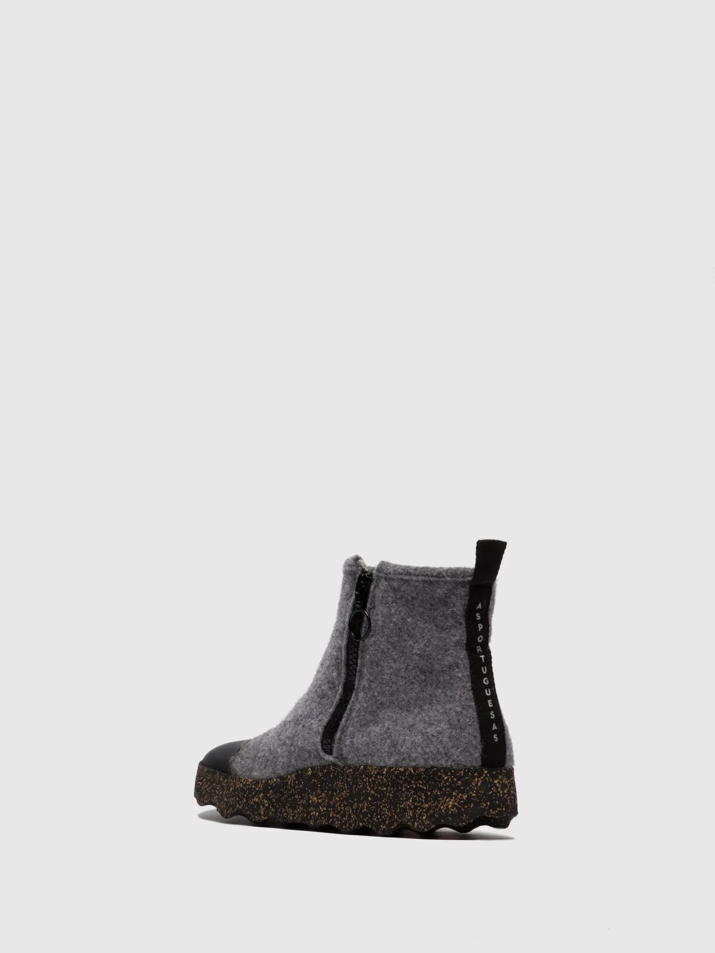Zip Up Boots COSY Concrete
